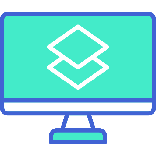 Layer Generic Outline Color icon