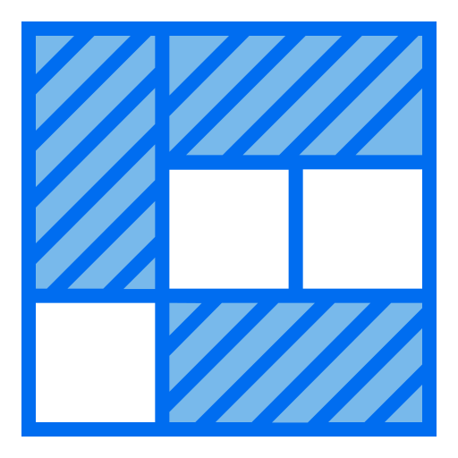 layout Generic Blue Ícone