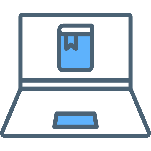 コンピューター Generic Blue icon