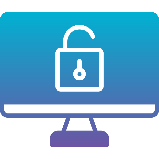 ロックを解除する Generic Flat Gradient icon