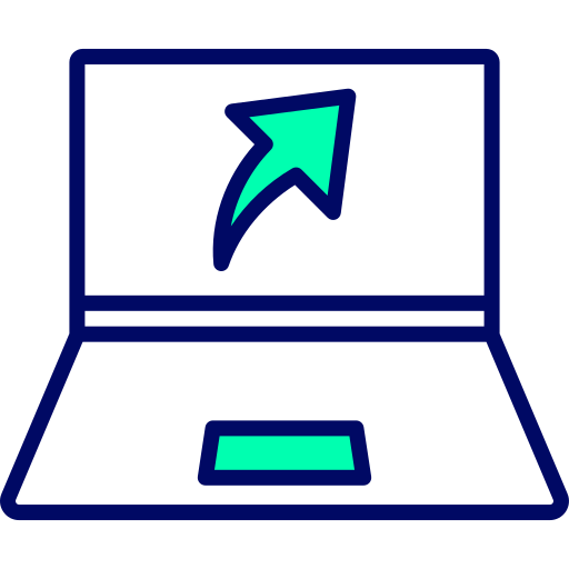 화살표 Generic Outline Color icon