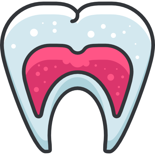 Tooth Roundicons Premium Lineal Color icon