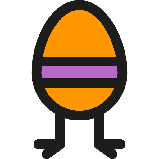 Egg Soodabeh Ami Lineal Color icon