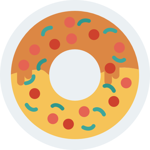donut Dinosoft Flat icoon