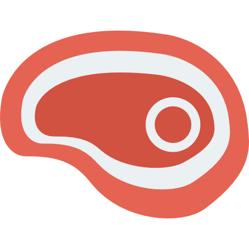 스테이크 Dinosoft Flat icon
