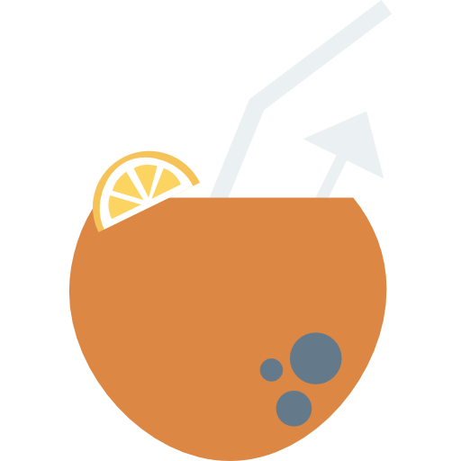 Cocktail Dinosoft Flat icon