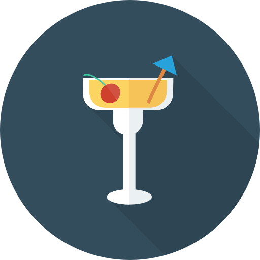 Cocktail Dinosoft Circular icon