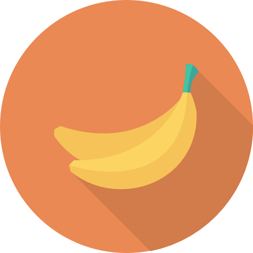 banana Dinosoft Circular icona