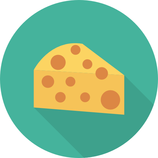 Cheese Dinosoft Circular icon