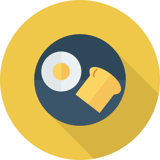 Breakfast Dinosoft Circular icon