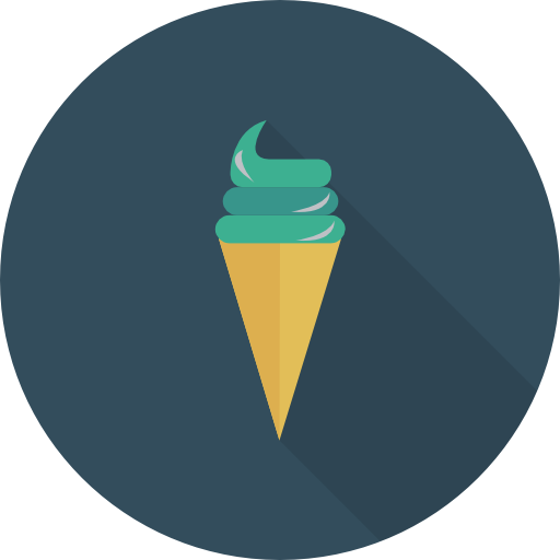 helado Dinosoft Circular icono