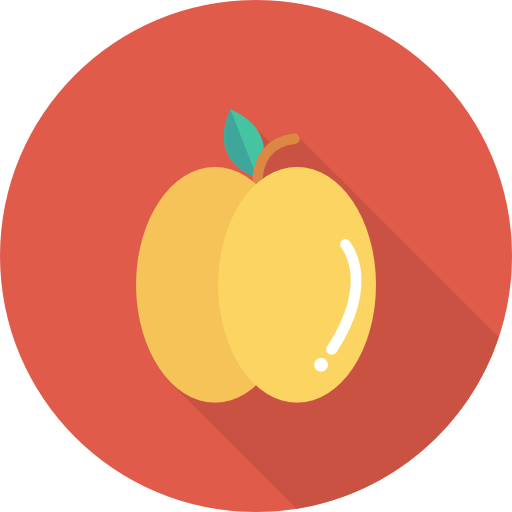 Peach Dinosoft Circular icon