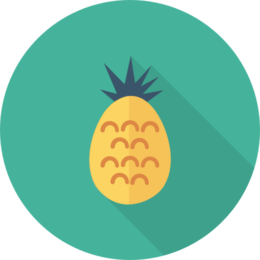 Pineapple Dinosoft Circular icon