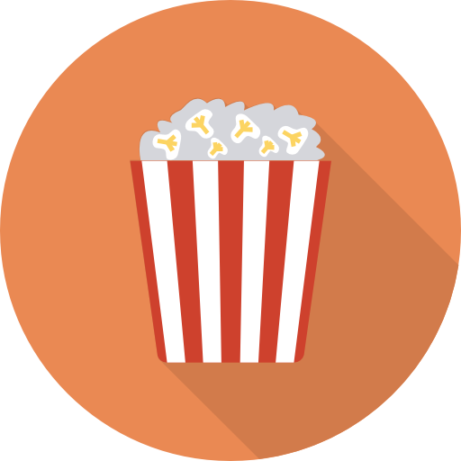 popcorn Dinosoft Circular icoon
