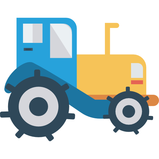 traktor Dinosoft Flat icon
