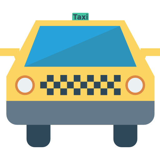 taxi Dinosoft Flat ikona