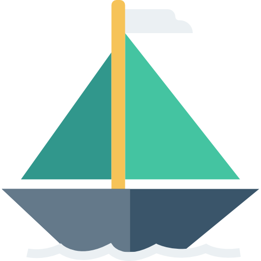 Boat Dinosoft Flat icon