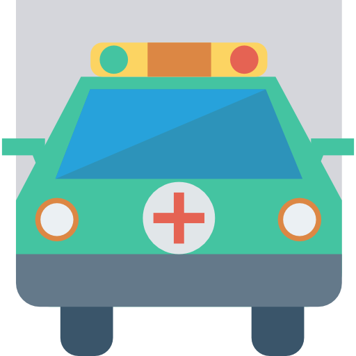 krankenwagen Dinosoft Flat icon