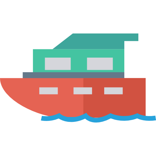 Boat Dinosoft Flat icon