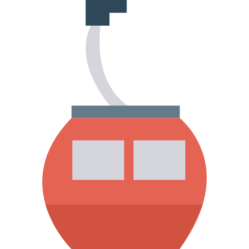 teleférico Dinosoft Flat icono