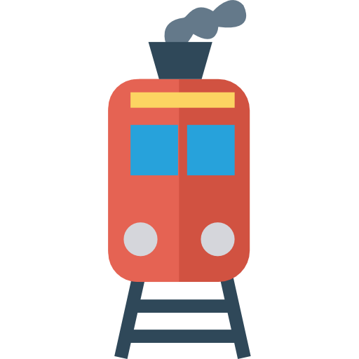 Train Dinosoft Flat icon