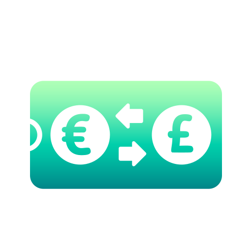 wymiana walut Generic Flat Gradient ikona