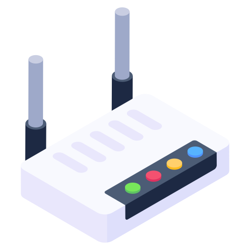 router Generic Isometric icoon