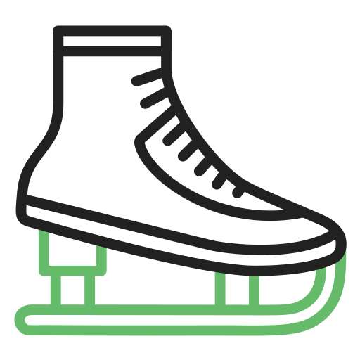 patinar sobre hielo Generic Outline Color icono