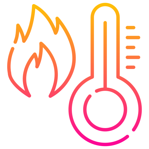Hot temperature Generic Gradient icon