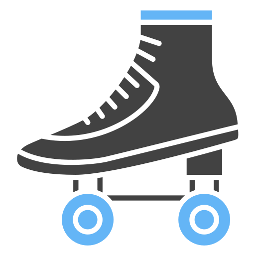skate Generic Blue Ícone