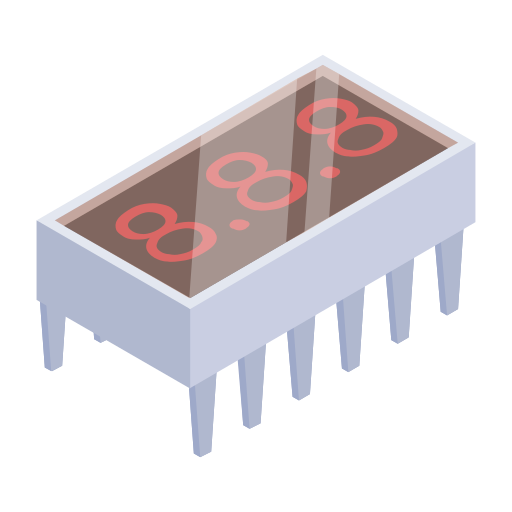 scheda di circuito Generic Isometric icona