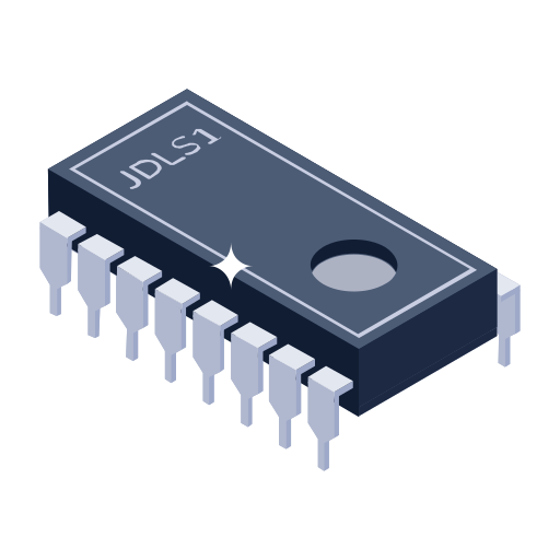 chip de computador Generic Isometric Ícone