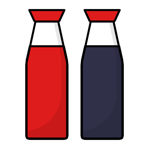 Condiment Generic Outline Color icon