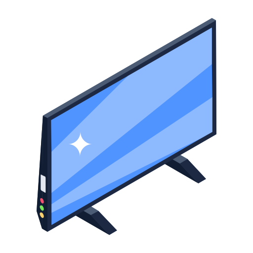 televisie Generic Isometric icoon
