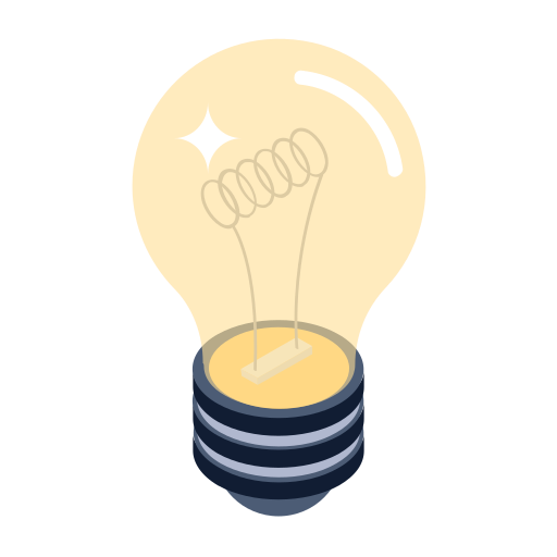 Light bulb Generic Isometric icon