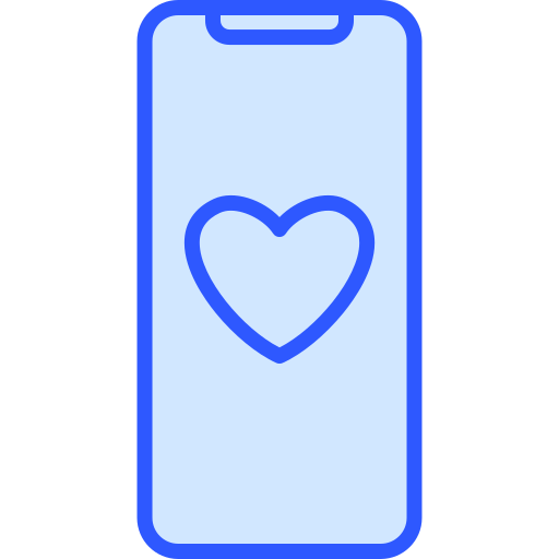 smartphone Generic Blue icoon