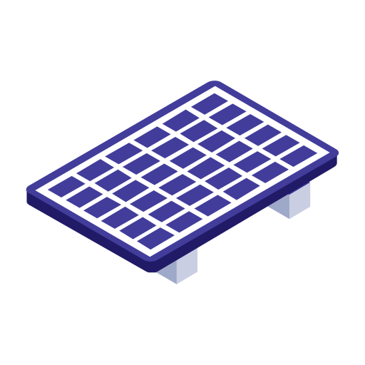 panel słoneczny Generic Isometric ikona