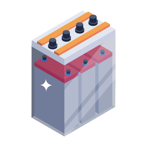 batería Generic Isometric icono