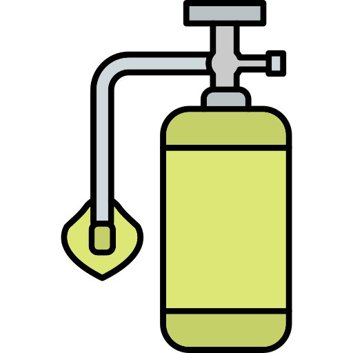산소 탱크 Generic Thin Outline Color icon