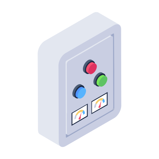 interruptor automático Generic Isometric icono