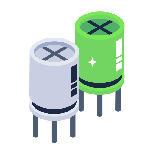 capacitor Generic Isometric Ícone