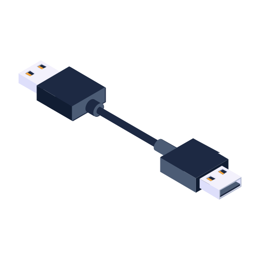 connecteur de câble Generic Isometric Icône
