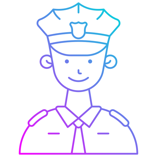 policjant Generic Gradient ikona