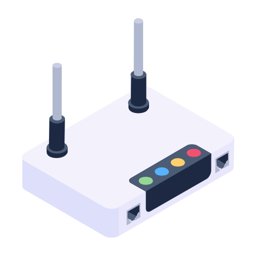 urządzenie routera Generic Isometric ikona