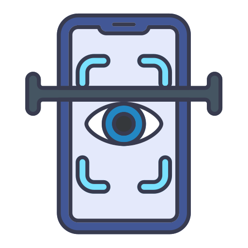 eyescan Generic Outline Color icono