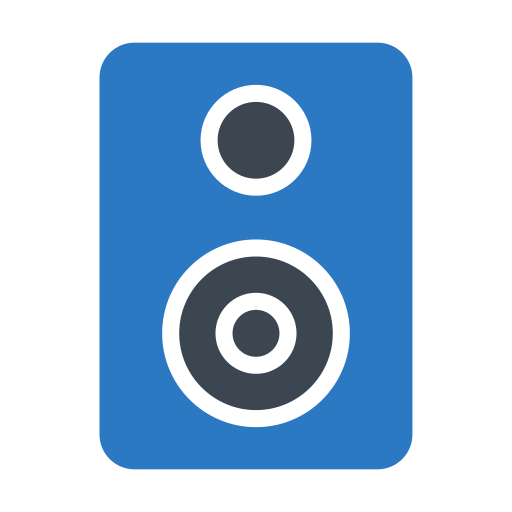 서브우퍼 Generic Blue icon
