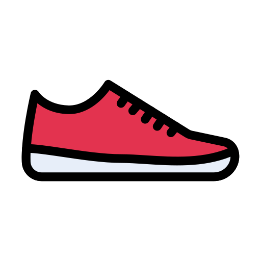 Footwear Vector Stall Lineal Color icon