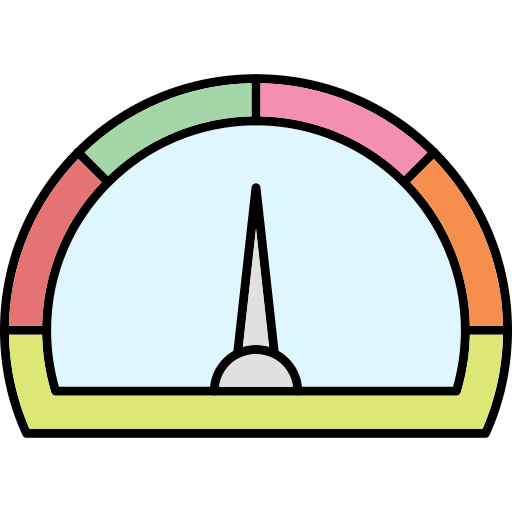 tachimetro Generic Thin Outline Color icona