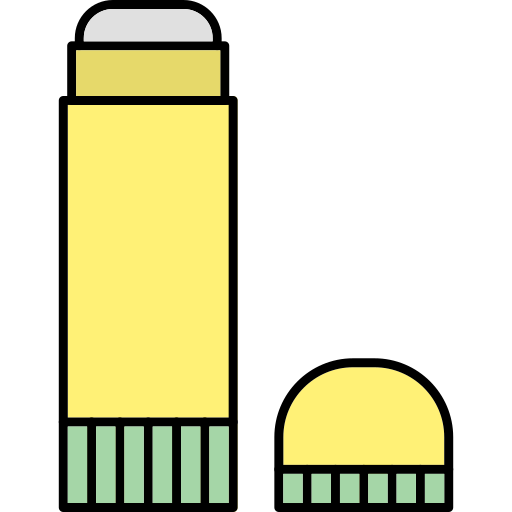 글루 스틱 Generic Thin Outline Color icon