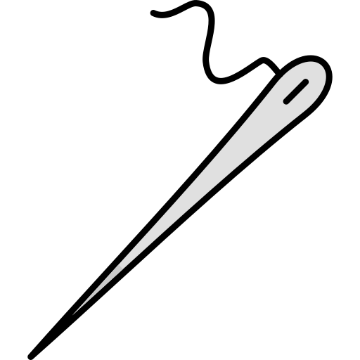 Needle Generic Thin Outline Color icon